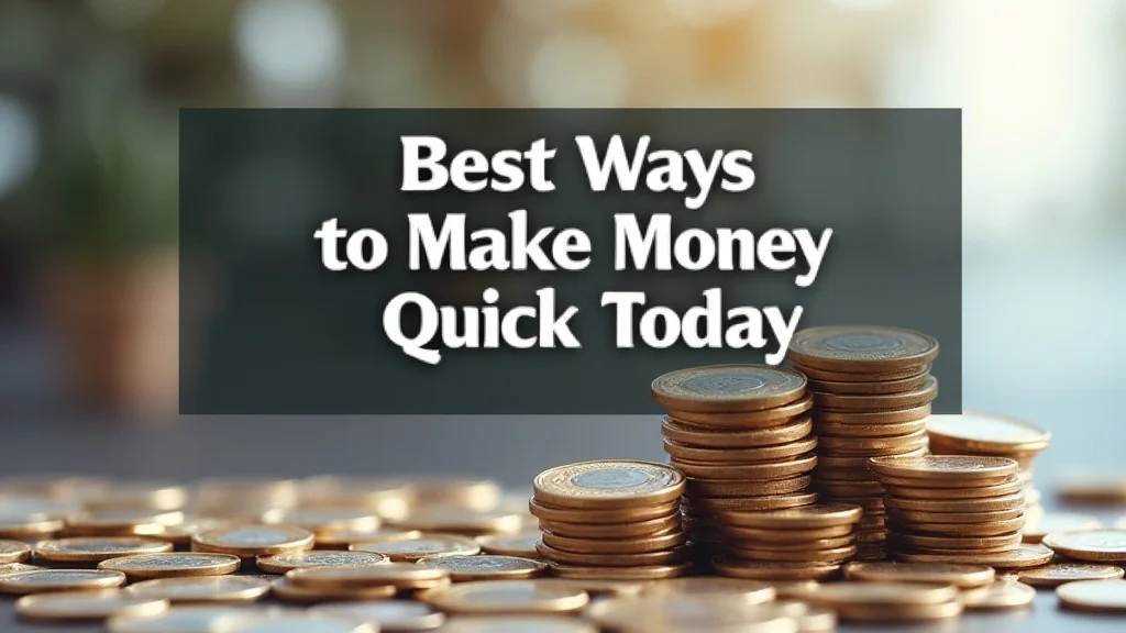 Best Ways to Make Money Quick Today