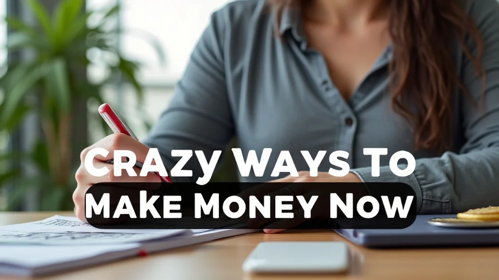 Crazy Ways To Make Money Now