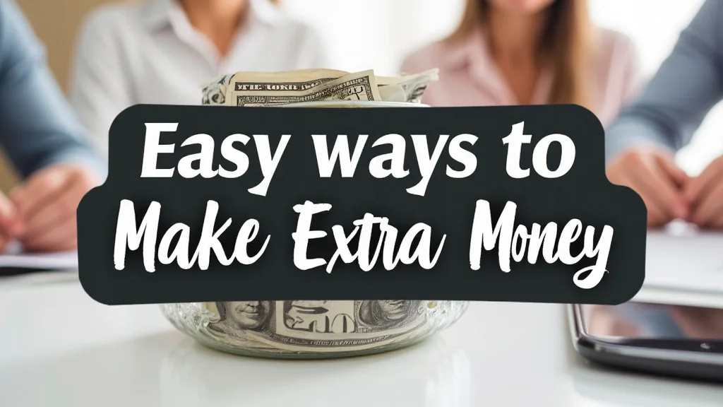 Easy Ways to Make Extra Money Today